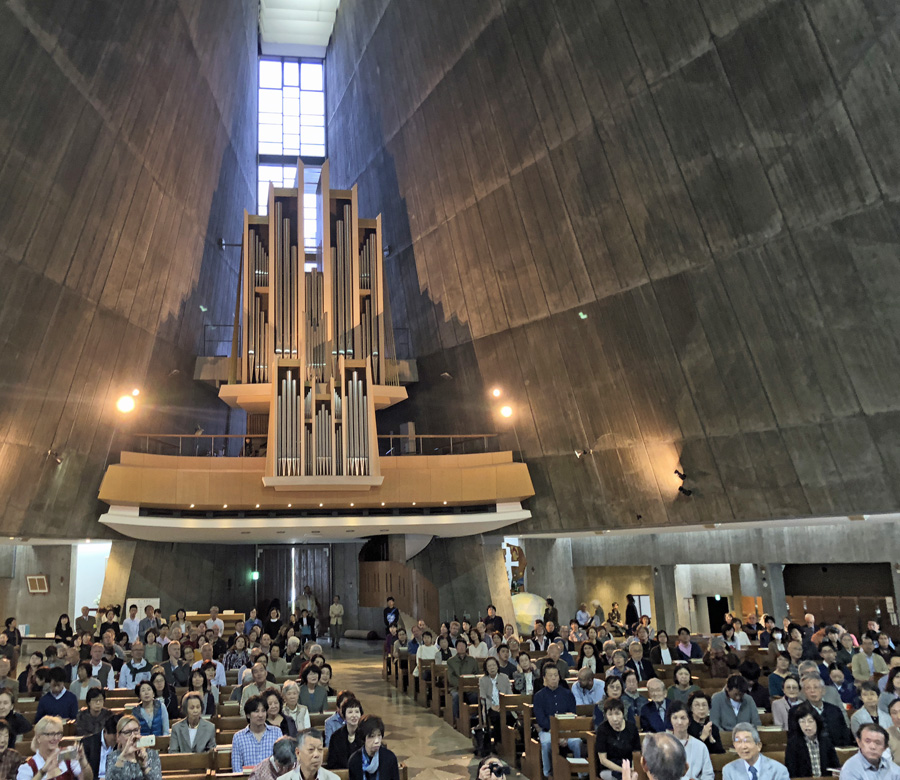 2018 10 28 b Messe in Kathedrale St Mary Tokio 02klein