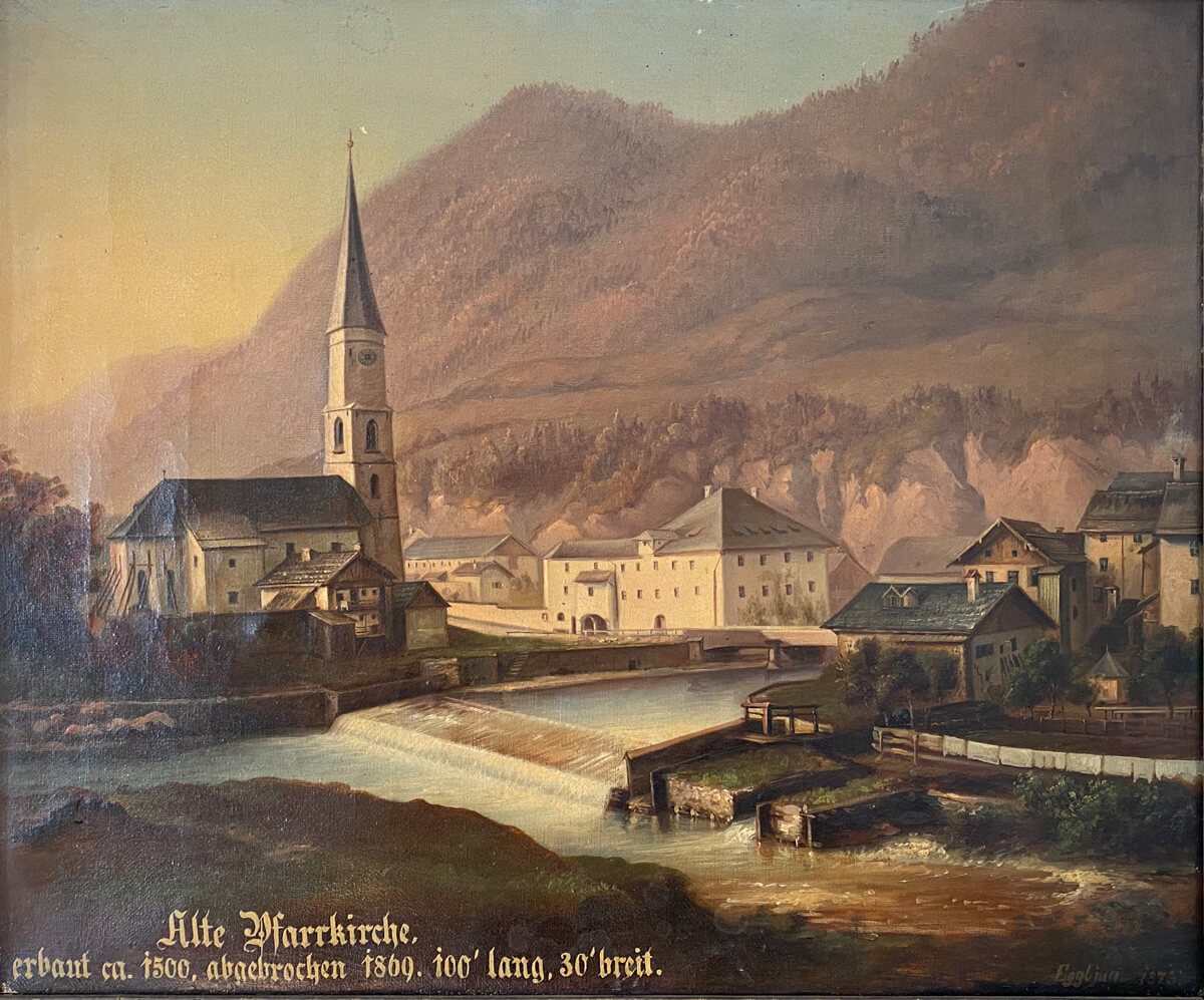 Gemälde alte Pfarrkirche 