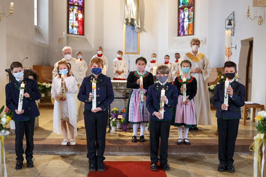 Erstkommunion in Bischofswiesen am 02.05.2021