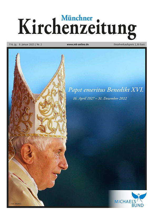 In memoriam Benedikt XVI.: Münchner Kirchenzeitung zum Download