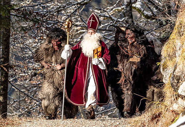 Der  Tag des Hl. Nikolaus in Berchtesgaden