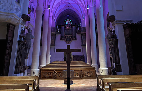 Neues Licht für die Stiftskirche