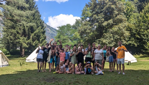 29 Ministranten waren für eine Woche am Zeltplatz in Kärnten. 